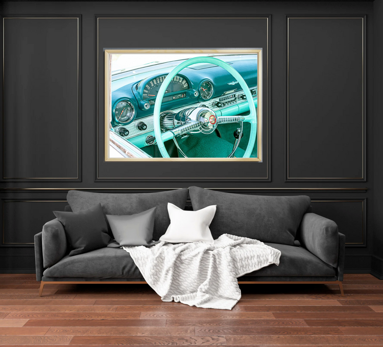 Someday- Turquoise Ford Thunderbird