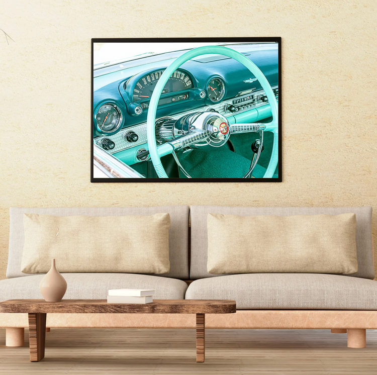 Someday- Turquoise Ford Thunderbird