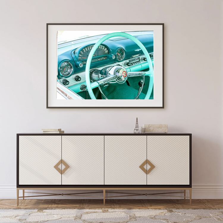 Someday- Turquoise Ford Thunderbird