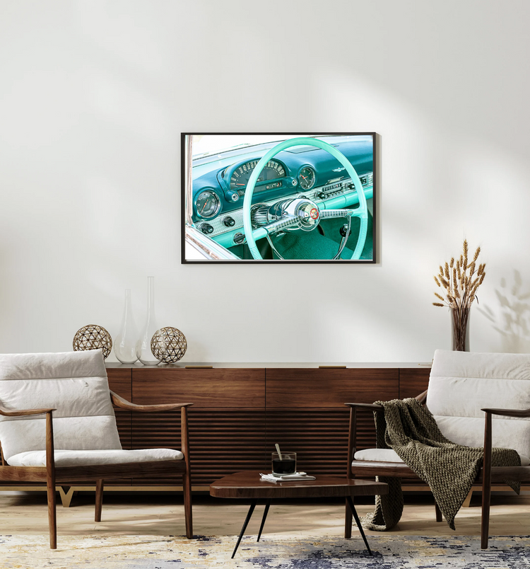 Someday- Turquoise Ford Thunderbird