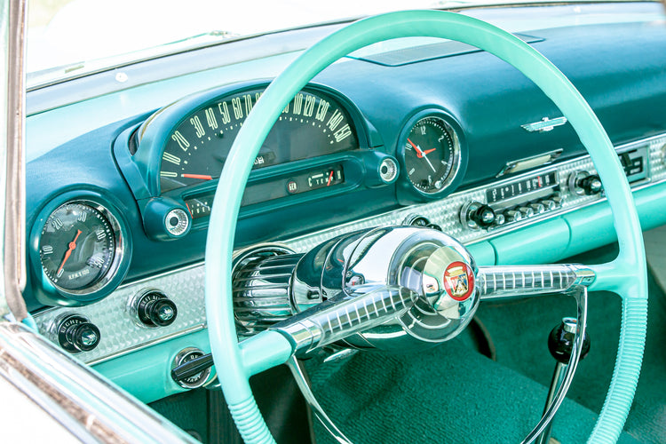 Someday- Turquoise Ford Thunderbird