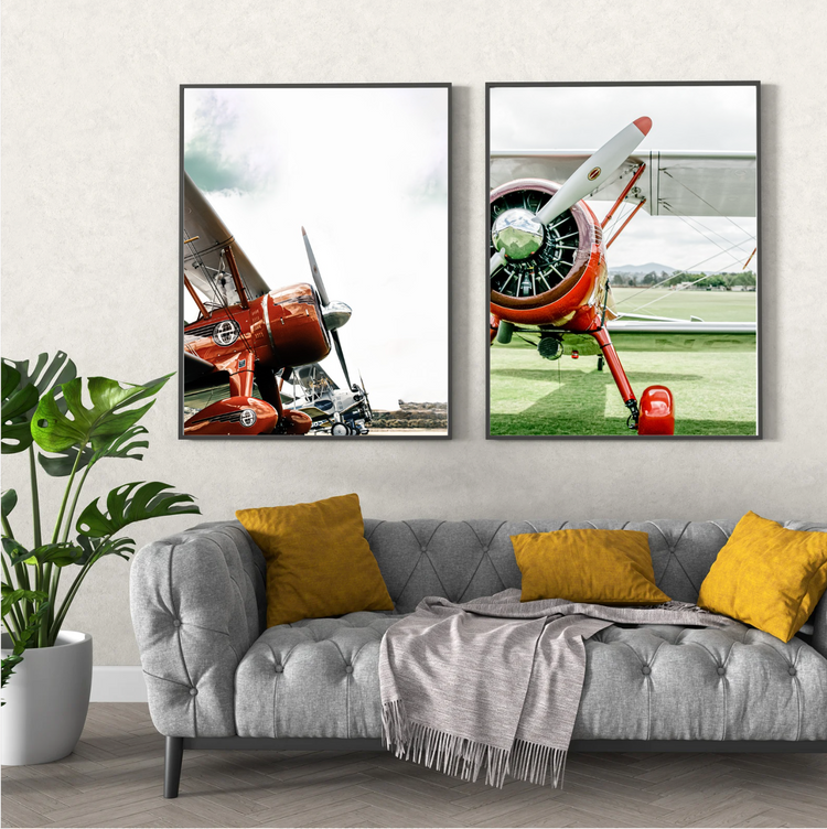 Crimson Wing  1930 Stearman
